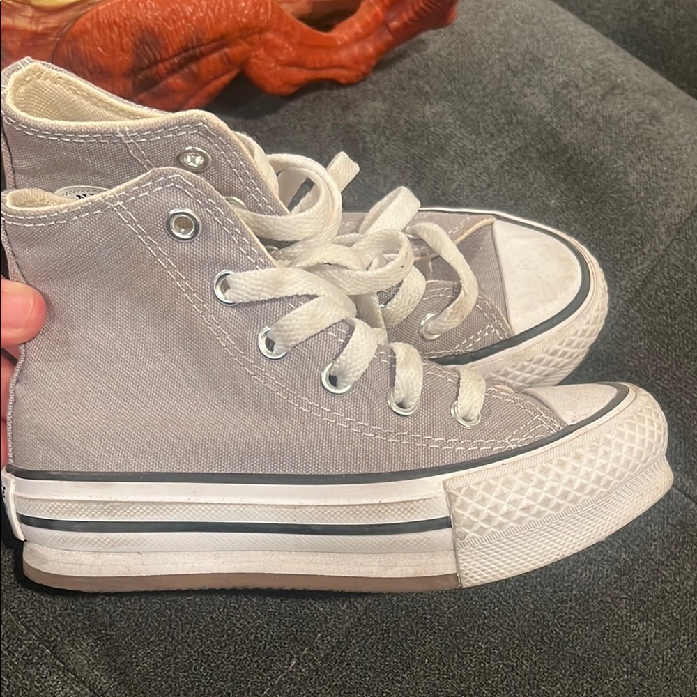 Converse Gray Kids Sneakers